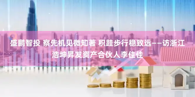 盛鹏智投 察先机见微知著 积跬步行稳致远——访浙江浩坤昇发资产合伙人李佳佳