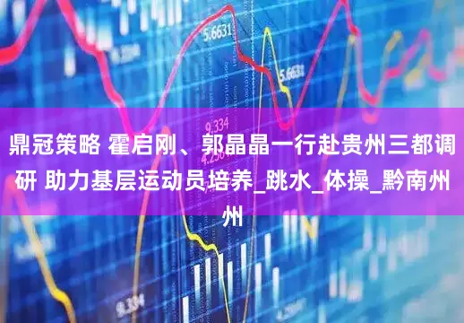 鼎冠策略 霍启刚、郭晶晶一行赴贵州三都调研 助力基层运动员培养_跳水_体操_黔南州